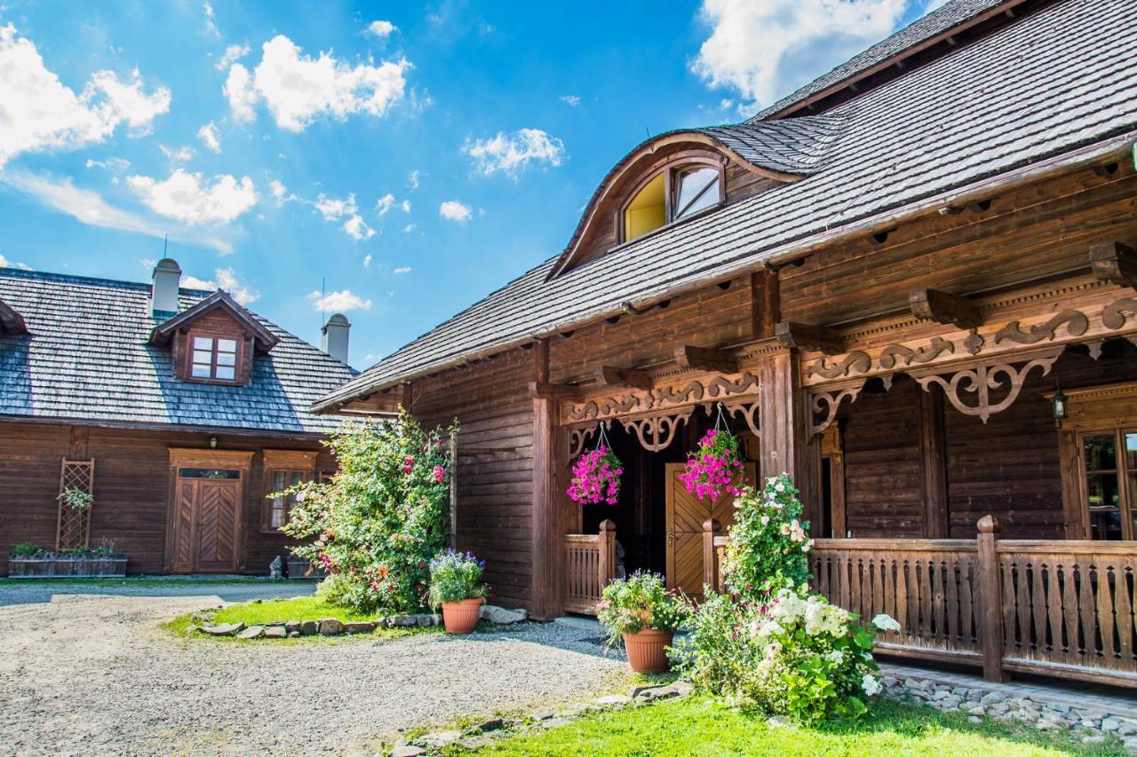 Karczma Regionalna Hotel Goscinna Chata Wysowa-Zdrój Exterior foto